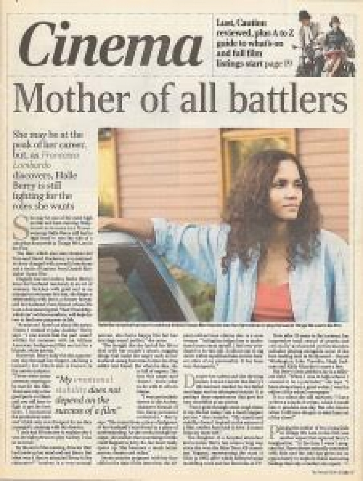 The Herald, Mother of all Battles (Halle Berry), di Francesca Lombardo